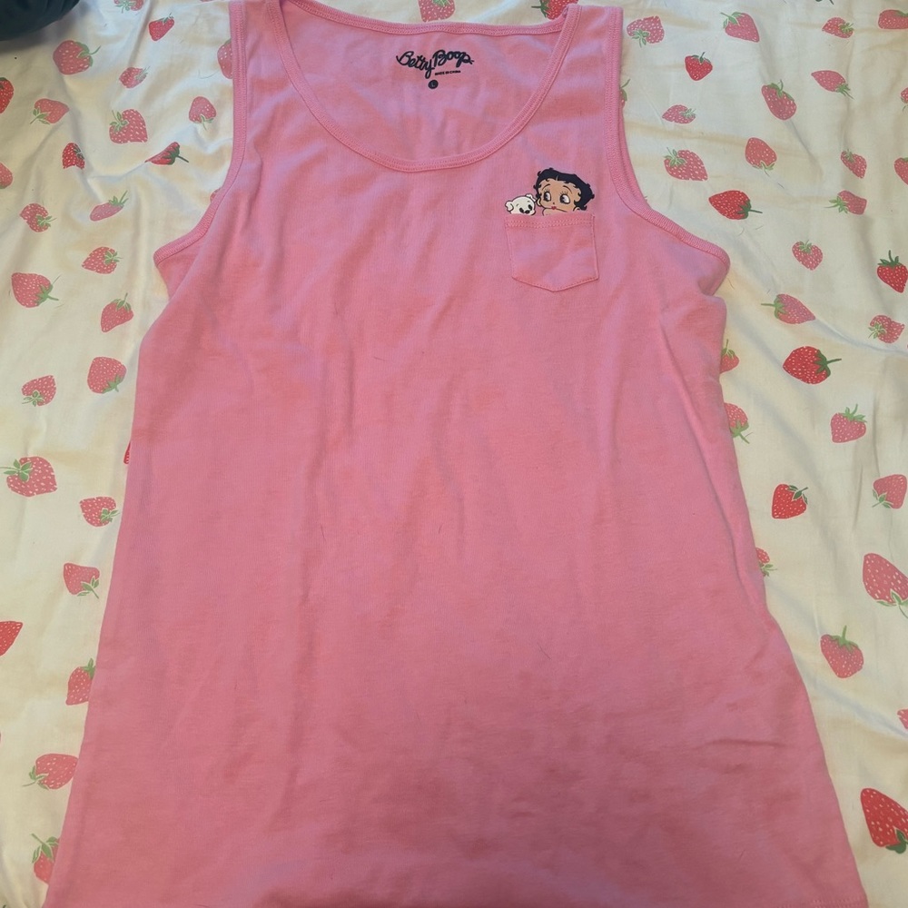 Betty boop tank top